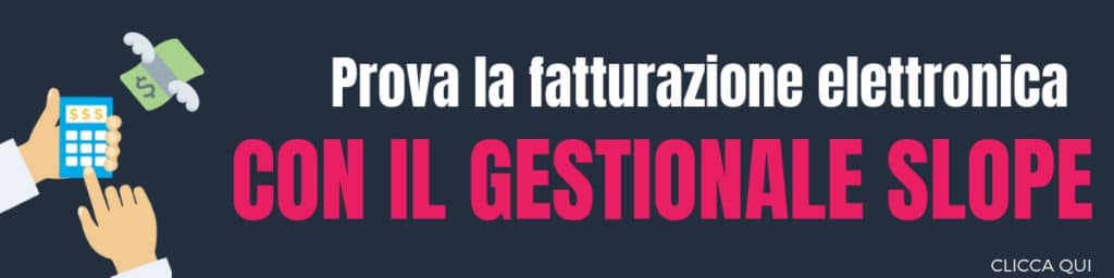 Fattura elettronica con gestionale Slope