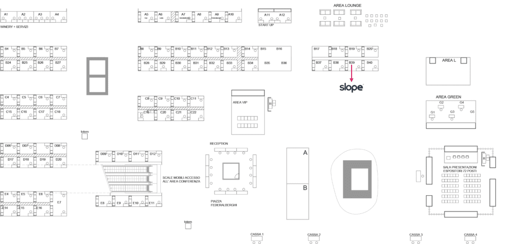 posizione slope albergatore day stand