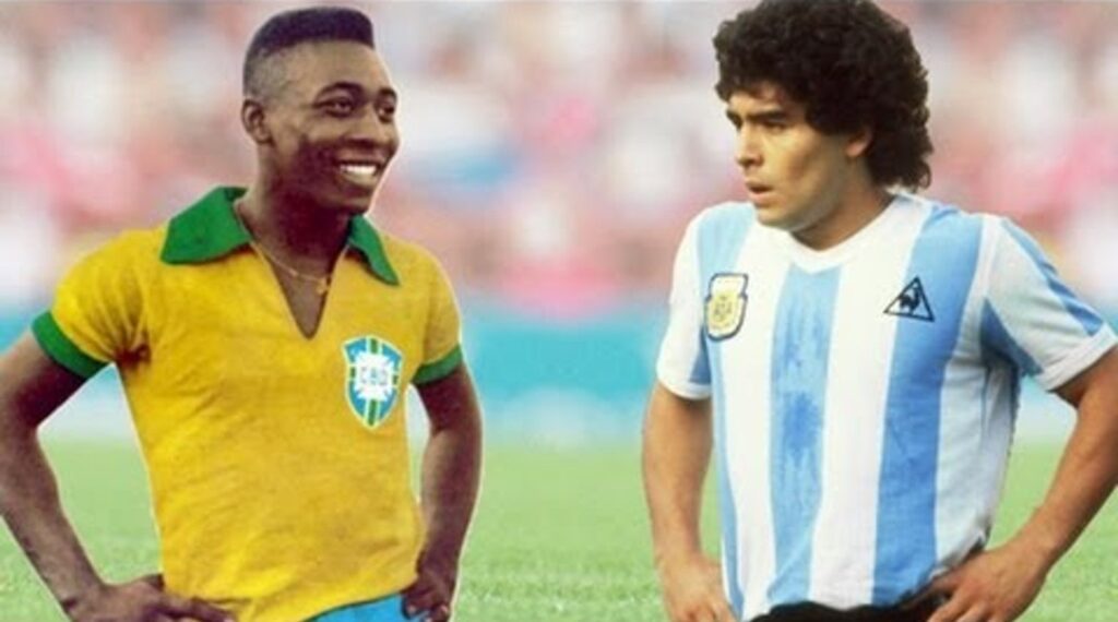 Maradona e Pelé