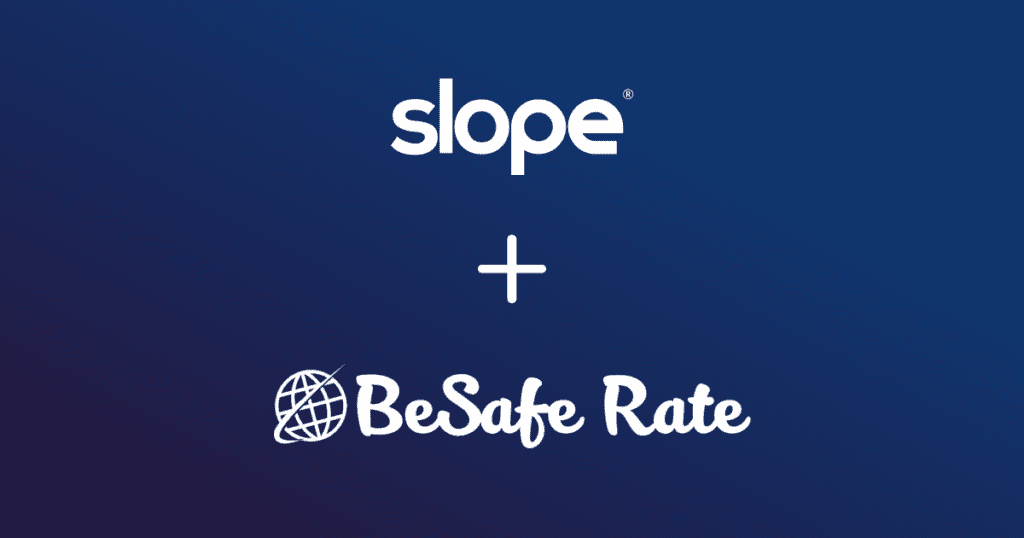 BeSafe Rate, la tariffa assicurata per i viaggiatori, perfettamente integrata con Slope