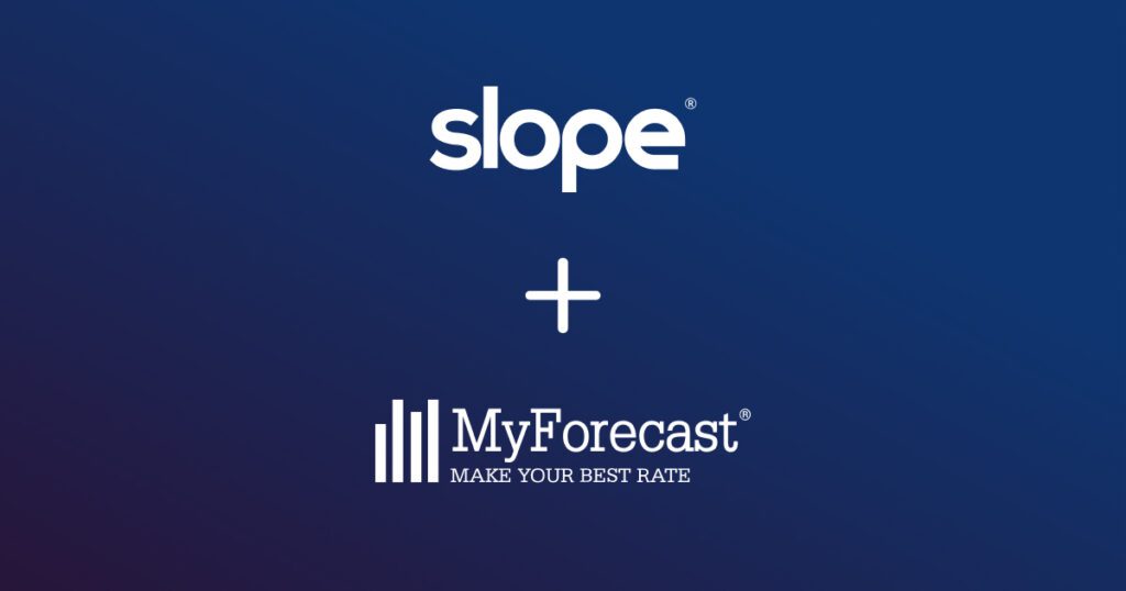 Slope integrato MyForecast RMS