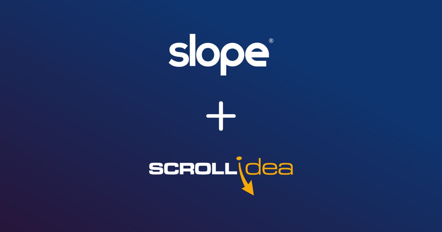 Slope integrato con Scrollidea, app digital concierge hotel